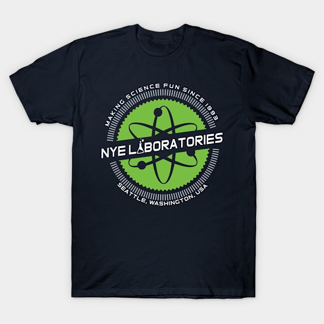 Nye Labs Seahawks T-Shirt by Snomad_Designs